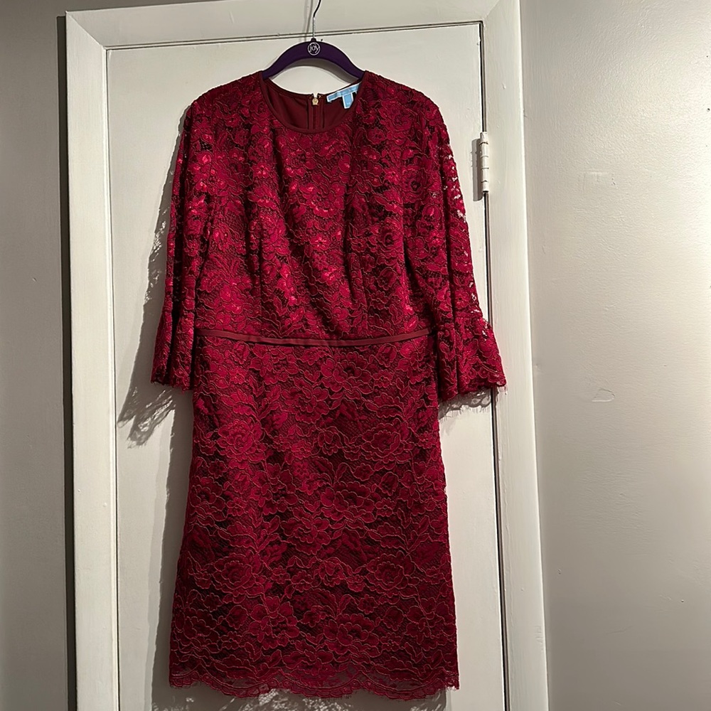 3/4 sleeve, all lace, Draper James Dress